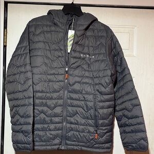Men's Extremus Charcoal Puffer Jacket